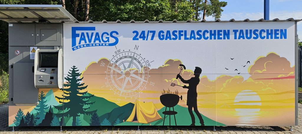 Gasflaschentausch